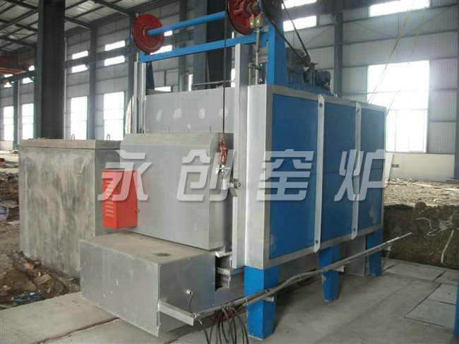 0.9m3 臺(tái)車式電熱梭式窯